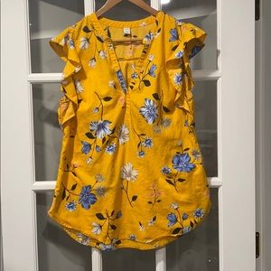 Flutter-Sleeve Old Navy Top